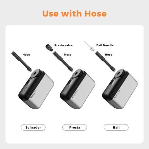 Велосипедний міні насос електричний Flextail Tiny Bike Pump Pro, 120 PSI
