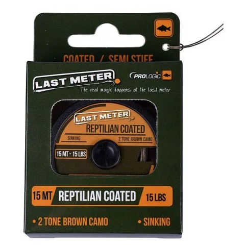 Поводковый материал Prologic Reptilian Coated 15m 35lbs