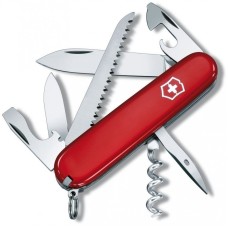 Ніж Victorinox Camper 91мм,13функ,черв (блістер)