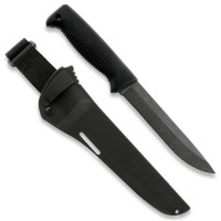 Нож Peltonen M95, покрытие PTFE Teflon, чёрный, черный композитный чехол