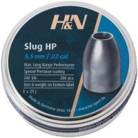 Пули пневм H&N Slug HP, 5,51 мм 1.36 g/ 21gr , 200шт/уп