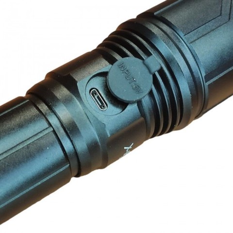 Фонарь ручной аккумуляторный X-balog BL-P511B-P160 micro USB