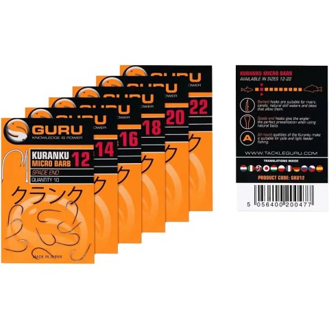 Крючок Guru Kuranku #12 (10 шт/уп)