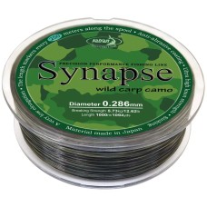 Волосінь Katran Synapse Wild Carp Camo 1000m (dark camo) 0.286mm 12.62lb