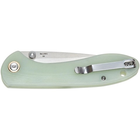 Нож CJRB Feldspar, G10, ц:mint green