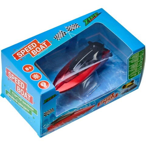 Катер іграшковий ZIPP Toys на радіоуправлінні Speed Boat красный