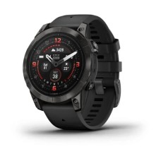 Смарт-часы Garmin epix Pro Gen 2 Sapphire Edition (47мм) карбоново-серые титановые DLC с черным ремешком