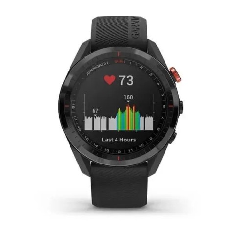 Смарт-часы Garmin Approach S62 с черным ремешком