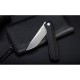 Ніж складаний туристичний Ruike P166-AB, (9.2 см) 14C28N / Aluminum чорний