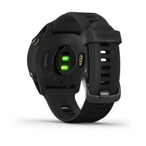 Смарт-годинник Garmin Forerunner 745 з чорним ремінцем