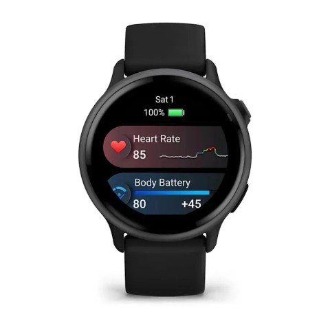 Смарт-годинник Garmin vivoactive 6 сланцевий/чорний
