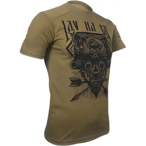 Футболка Kramatan Иду на Вы Tactical Design M Coyote