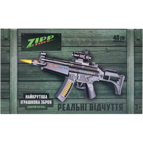 Автомат світло-звуковий ZIPP Toys MP5 черный