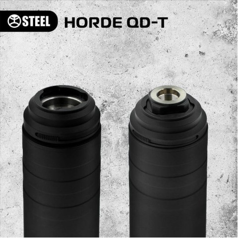 Глушитель STEEL HORDE QD-T SMALL 223 1/2*28