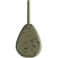 Грузило Brain In-Line Flat Lead 110g 2шт/уп Green