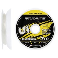 Флюорокарбон Favorite U1 FC 7m #16/0.66mm 59.2lb/26.87kg