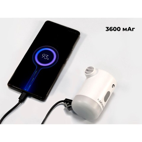 Насос-ліхтар-powerbank кемпінговий Flextail Max Pump 2 Pro, білий