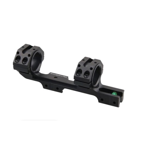 Моноблок Vector Optics 30/25,4 мм з бульбашковим рівнем на ластівчин хвіст і планкою Пікатіні зверху