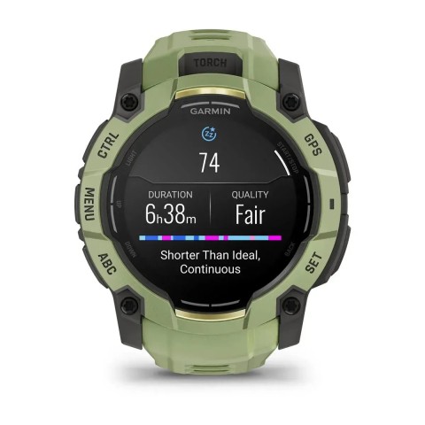 Смарт-часы Garmin Instinct 3 (50 мм) AMOLED папоротниково-зеленые