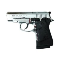 Stalker 914 UK Shiny Chrome Black Grips