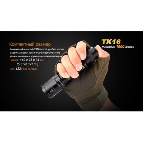Ліхтар ручний Fenix TK16