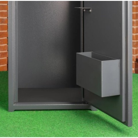 Сейф збройовий ШОС-1100, антрацитово-сірий