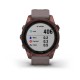 Смарт-часы Garmin fenix 7S Sapphire Solar темно-бронзовые титановые с глиняно-серым ремешком