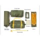 Намет чотиримісний Naturehike KOTA 4 CNK2450WS041, темно-зелений