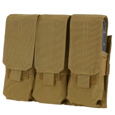 Подсумок тройной под магазины  Condor (coyote brown)