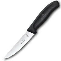 Кухонний ніж Victorinox SwissClassic Carving лезо 12см з чорн. ручкою (блістер)