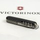 Ніж Victorinox Spartan Mat 91мм,12функ,чорн.мат,штоп,жовт.лого
