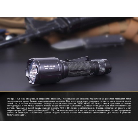 Ліхтар ручний Fenix TK25RB