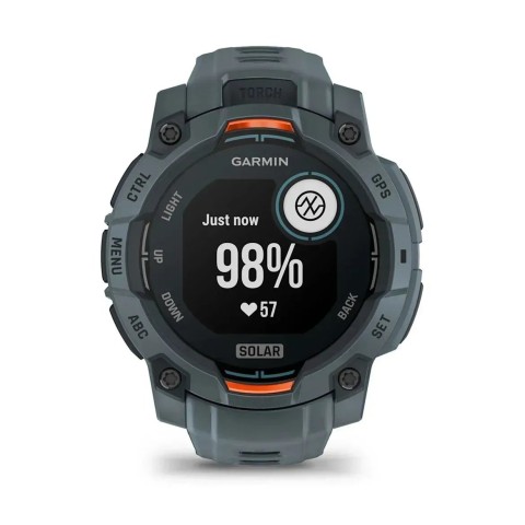 Смарт-годинник Garmin Instinct 3 (45 мм) Solar сутінковий
