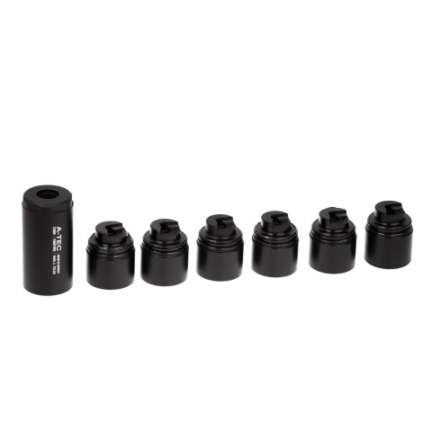 Глушник A-TEC CMM-6 .22 LR (підходить під кал. 22 WMR; 17 HMR; 22 Hornet). Різьба - 1/2 