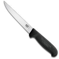 Нож кухонный обвалочный Victorinox Fibrox 12 см, черный