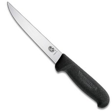 Нож кухонный обвалочный Victorinox Fibrox 12 см, черный