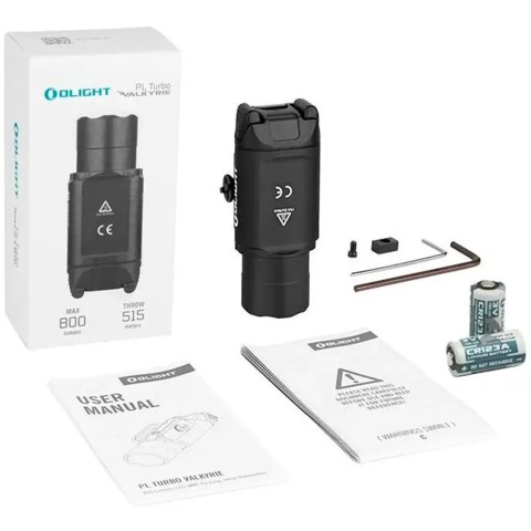 Ліхтар Olight PL Turbo Valkyrie Black