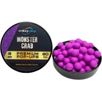 Бойлы Crazy Carp Premium Pop-Ups 8mm Monster Crab (80шт/уп)