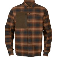 Рубашка Harkila Eirik reversible XL dark warm olive/burgundy