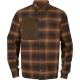 Рубашка Harkila Eirik reversible XL dark warm olive/burgundy