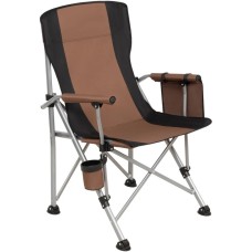Стілець розкладаний Skif Outdoor Attache Чорний/Коричневий