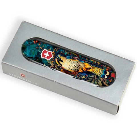 Ніж Victorinox Camper Ukraine 91мм,13функ ,Величний Сокіл