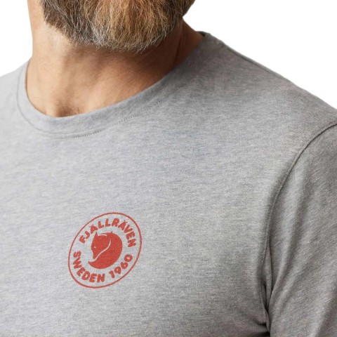 Футболка Fjallraven 1960 Logo T-shirt S ц:grey melange