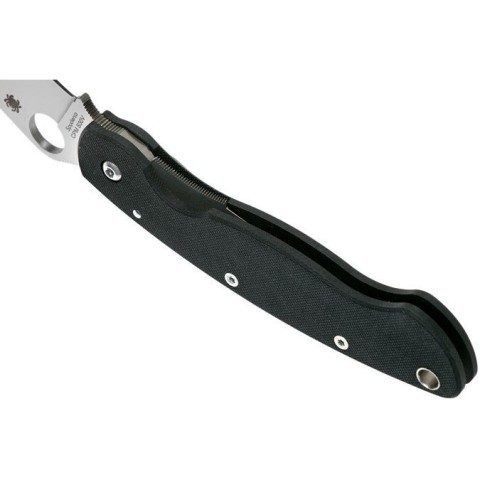 Ніж складний Spyderco Military Left-Handed, G10 (C36GPLE)