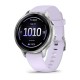 Смарт-часы Garmin Venu 4 (41 мм) серебристый с силиконовым ремешком барвинкового цвета