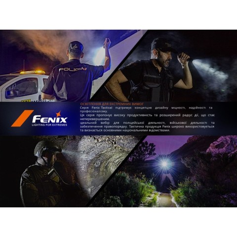 Ліхтар тактичний ручний Fenix PD35R ACE 2000 лм