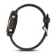 Смарт-часы Garmin Forerunner 645 Music розово-золотистые с черным ремешком