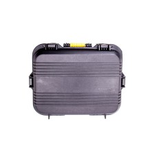 Кейс Plano AW XL для пистолета и аксессуаров, черный/желтые замки
