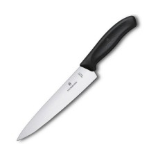 Кухонний ніж Victorinox SwissClassic Carving лезо 19см з чорн. ручкою (блістер)