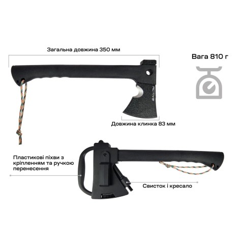 Топор Active Forester ц:black